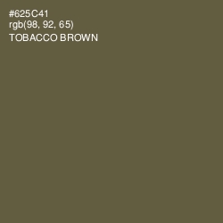 #625C41 - Tobacco Brown Color Image